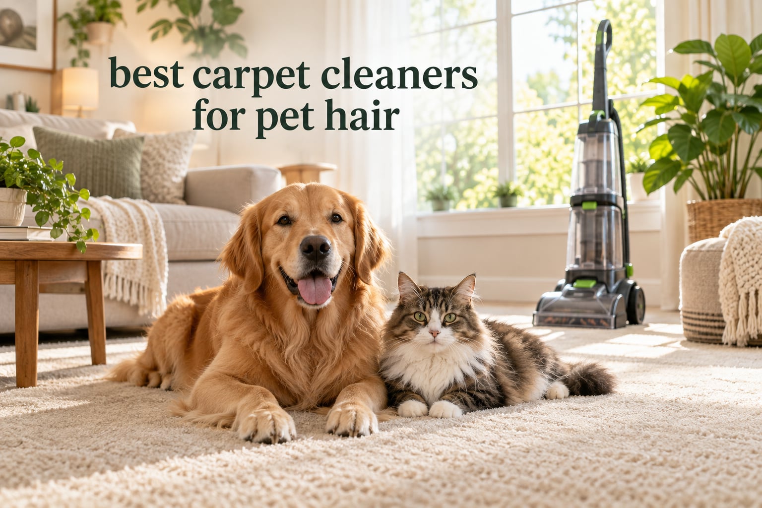 best carpet cleaners for pet hair