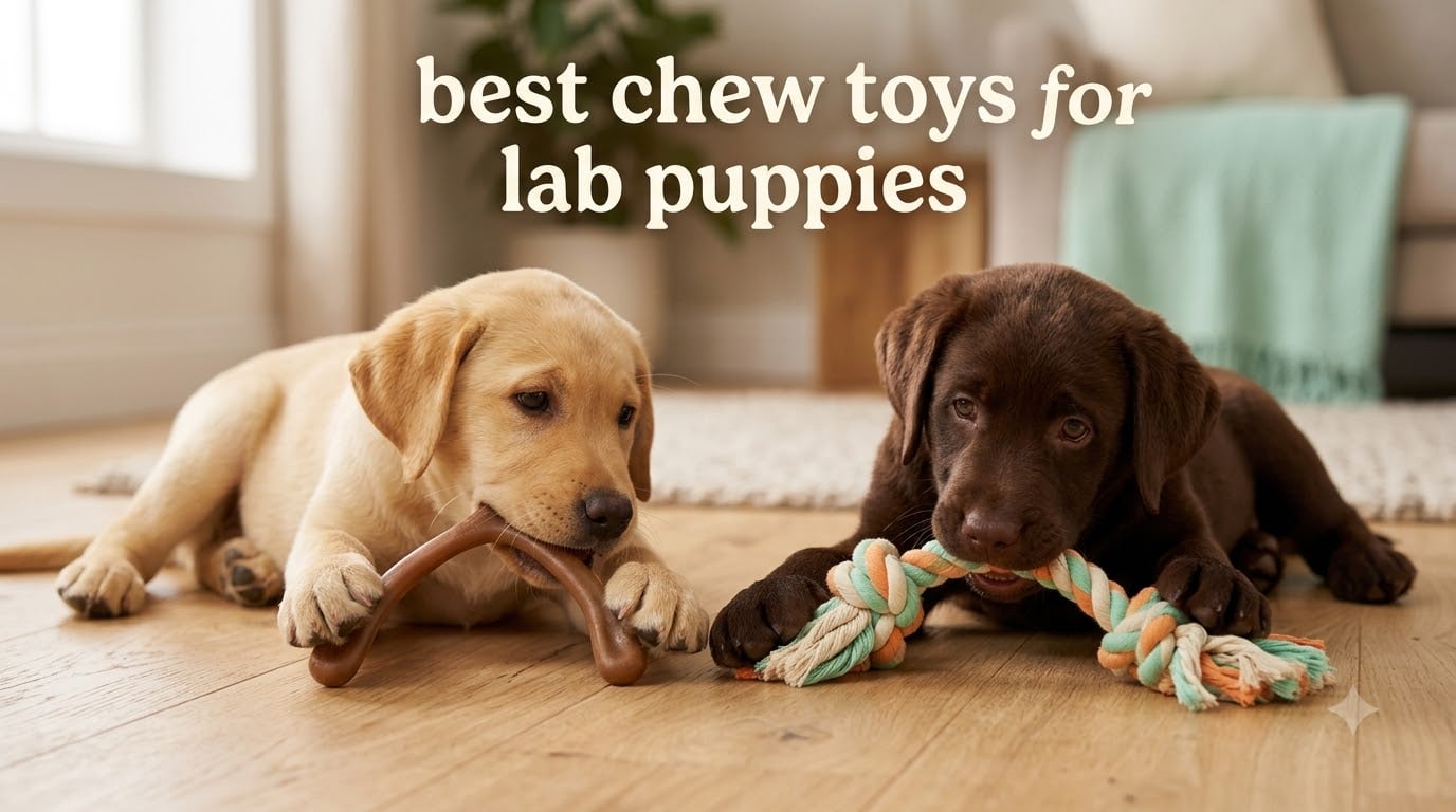 best chew toys for lab puppies
