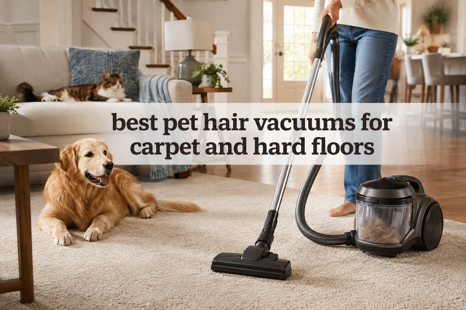 best pet hair vacuums for carpet and hard floors