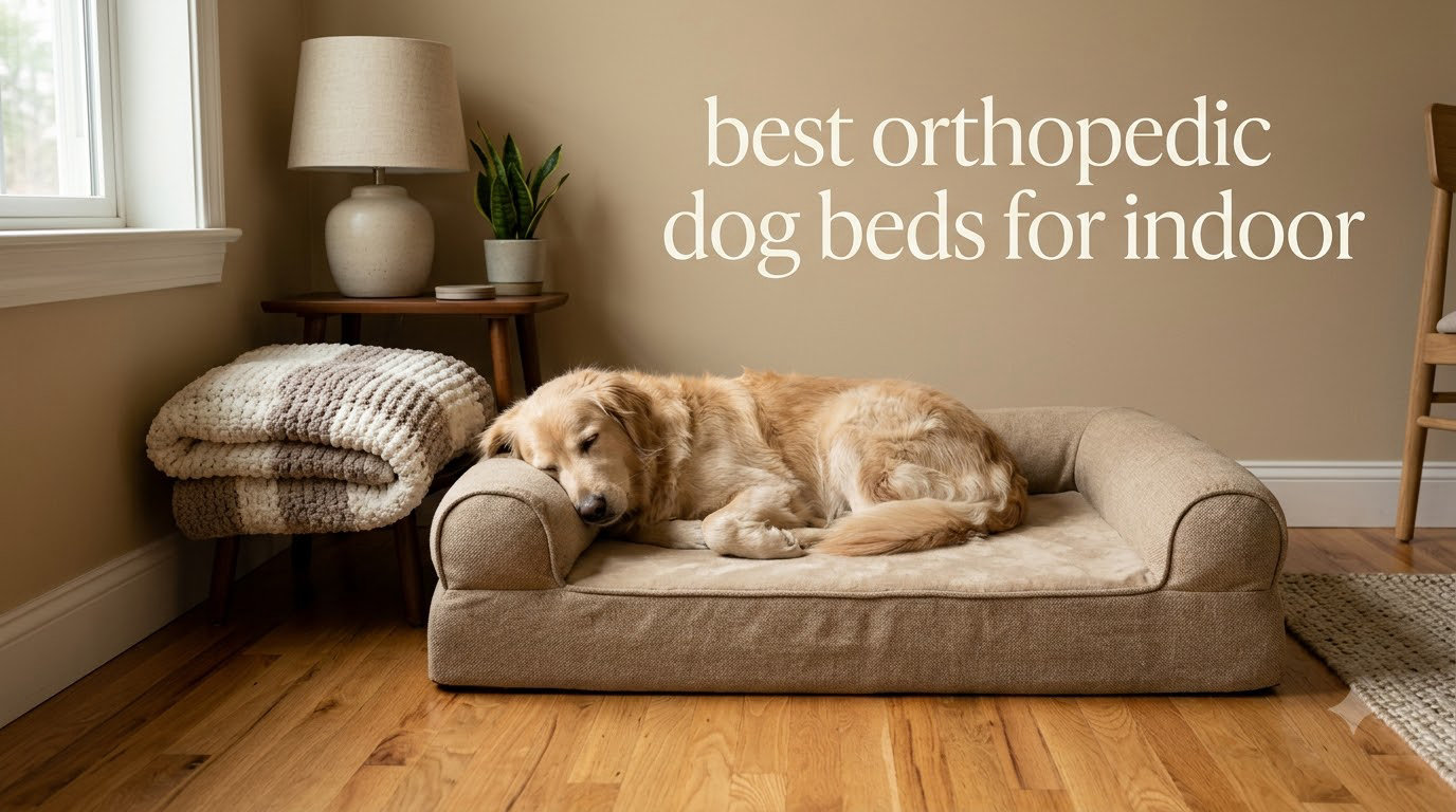 best orthopedic dog beds for indoor