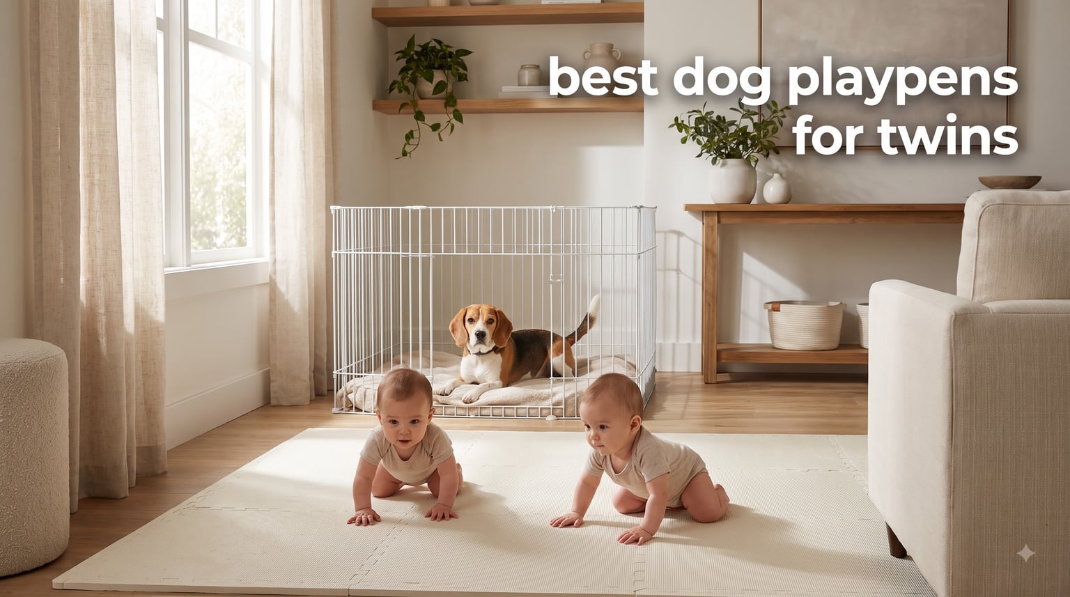best dog playpens for twins