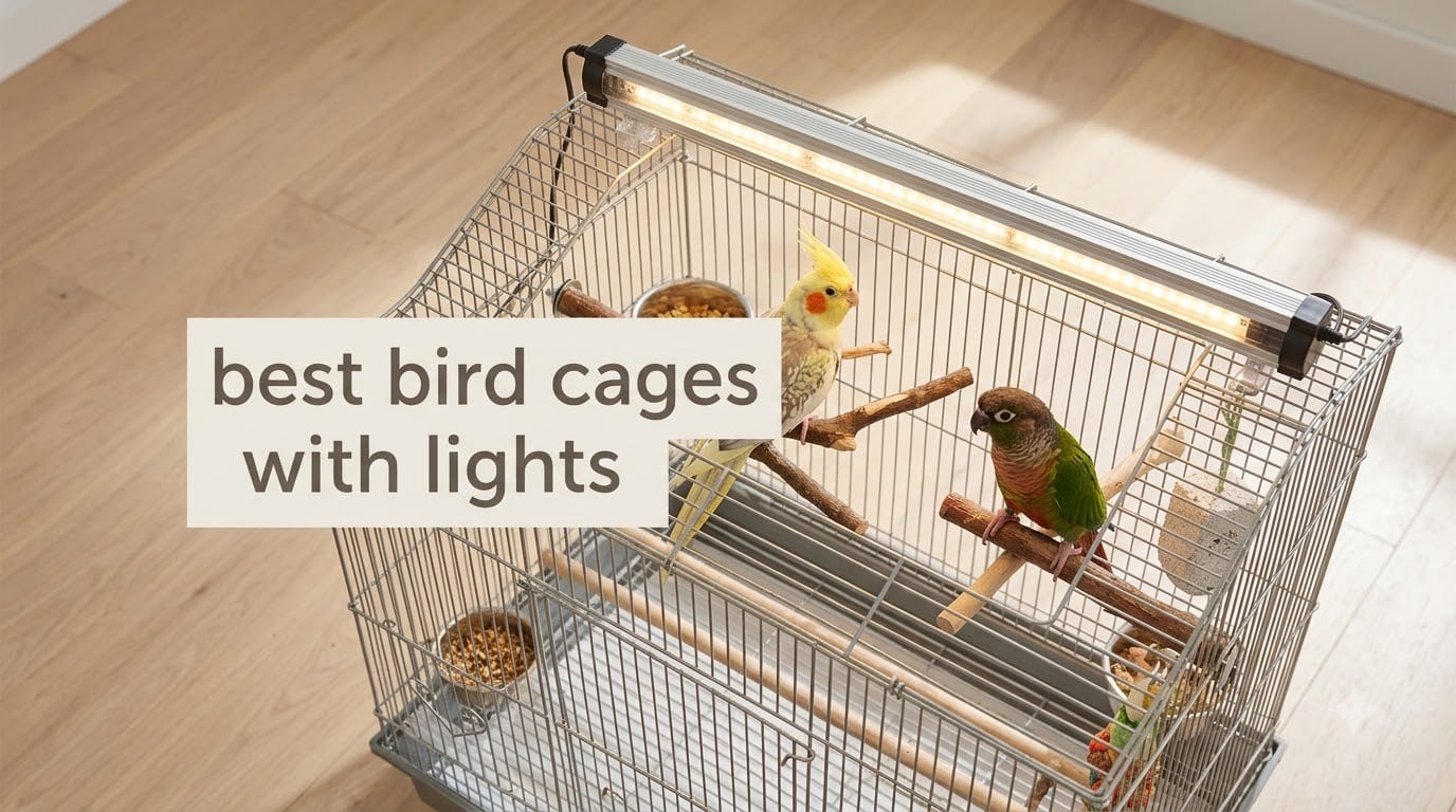 best bird cages with lights
