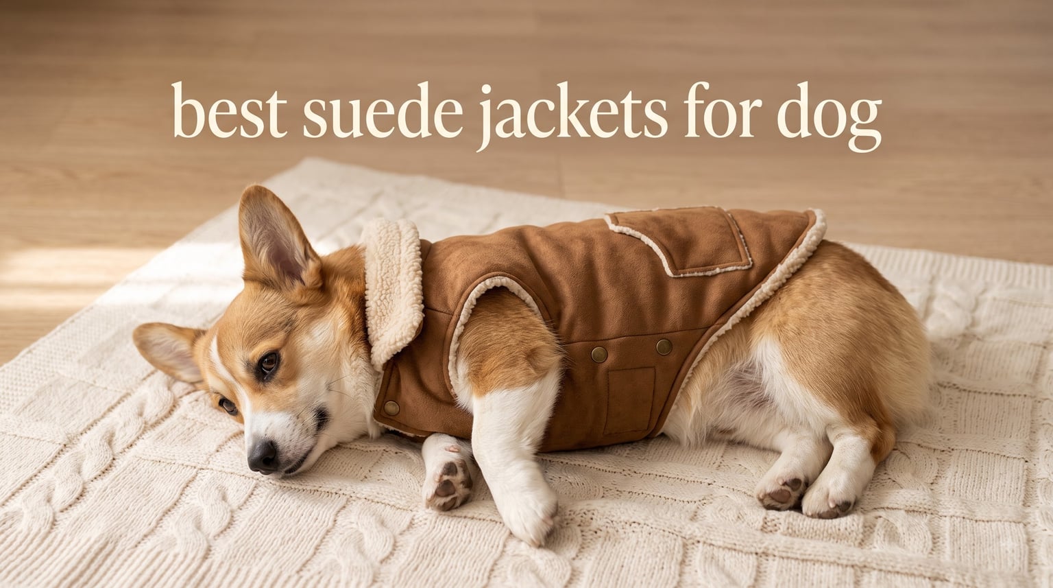best suede jackets for dog