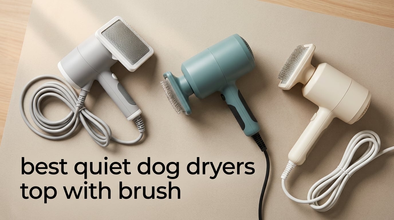 best quiet dog dryers top with brush