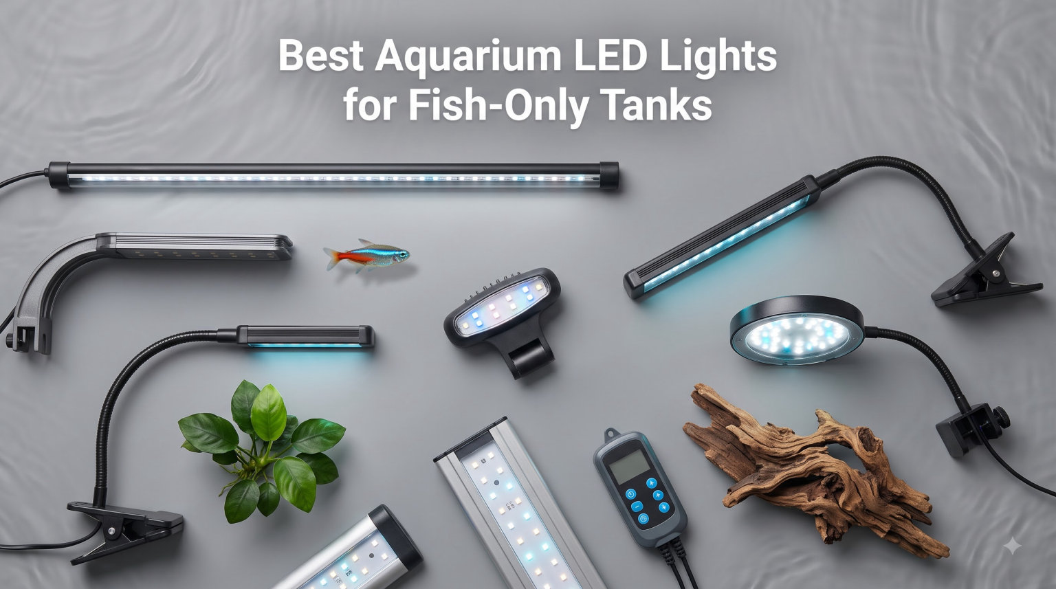 Best Aquarium LED Lights for Fish-Only Tanks