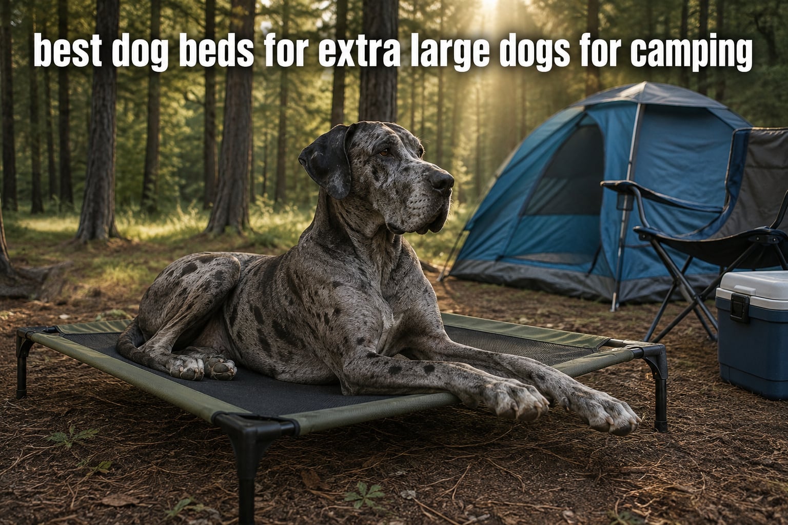 best dog beds for extra large dogs for camping