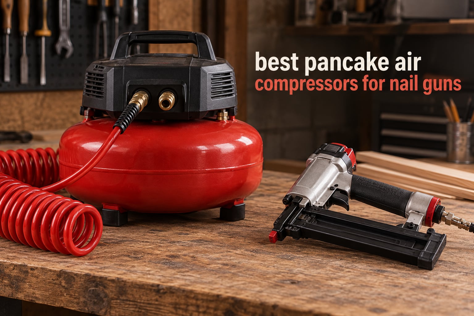 best pancake air compressors for nail guns