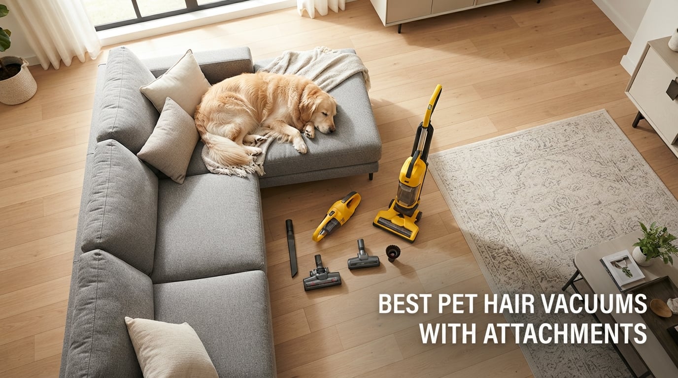 best pet hair vacuums with attachments