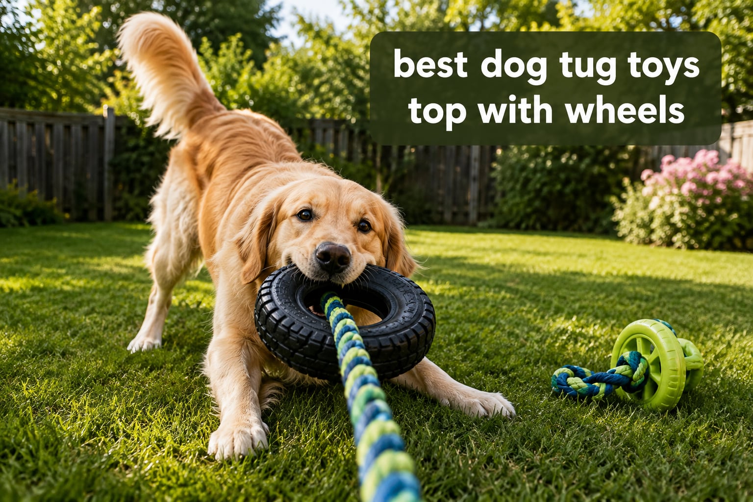 best dog tug toys top with wheels