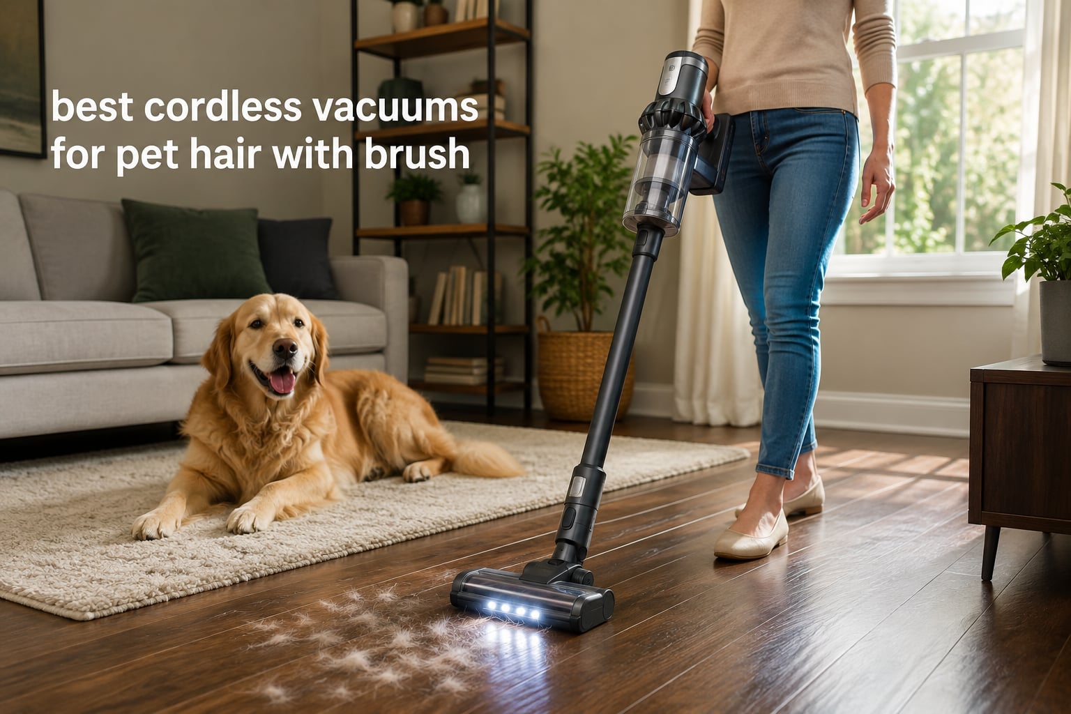 best cordless vacuums for pet hair with brush
