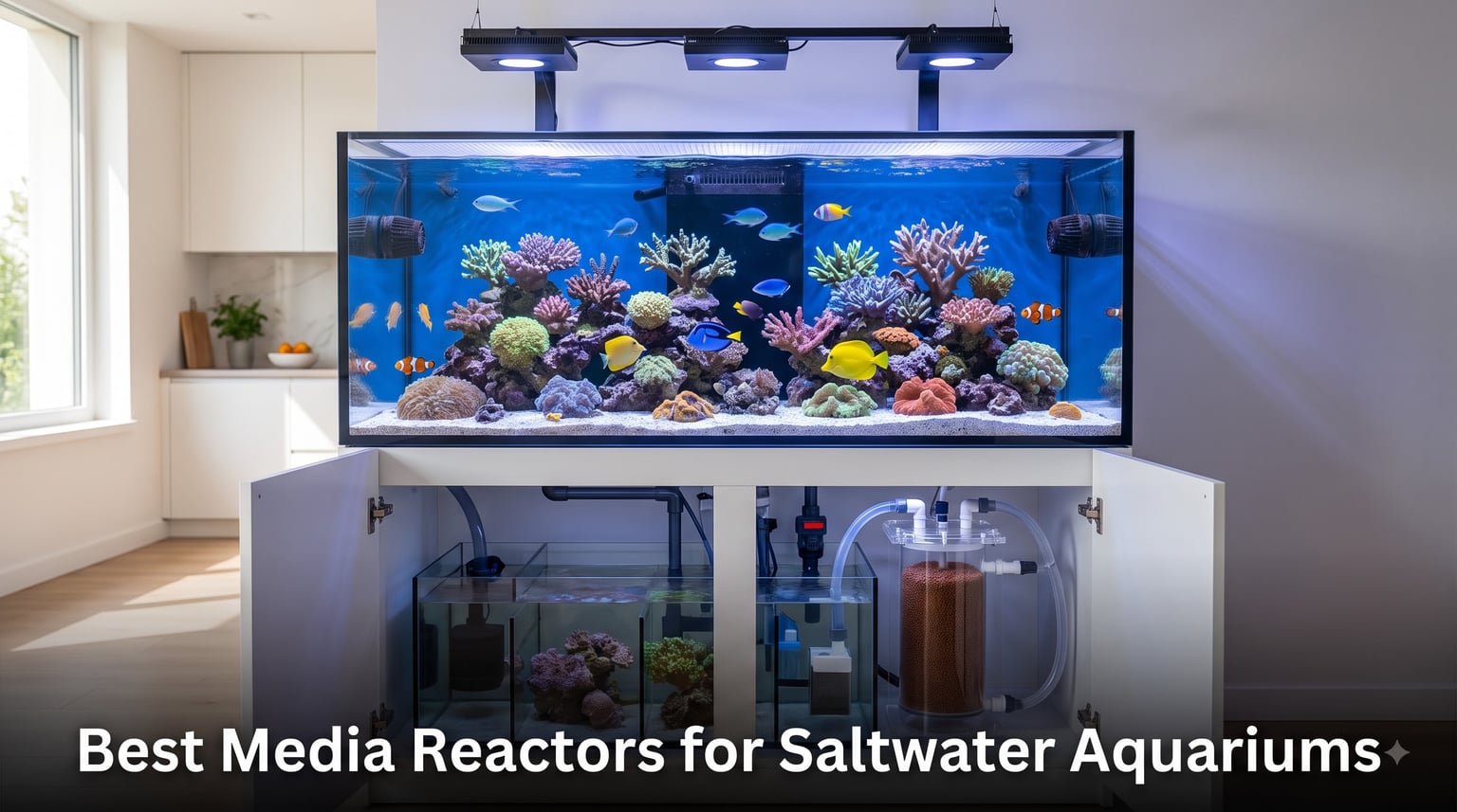 Best Media Reactors for Saltwater Aquariums