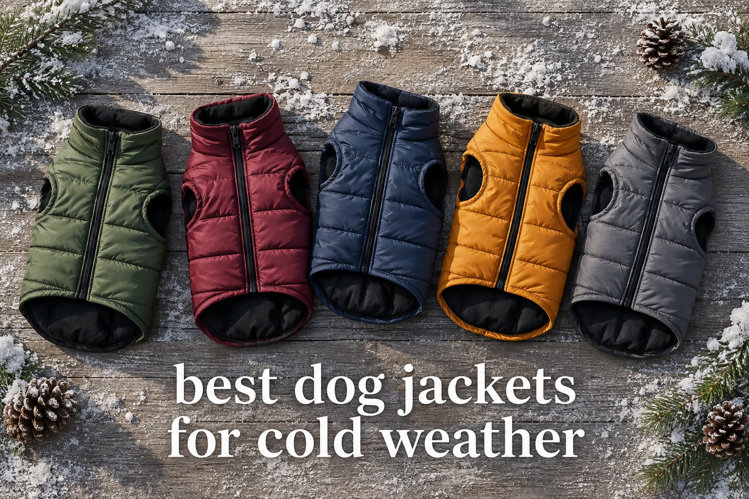 best dog jackets for cold weather