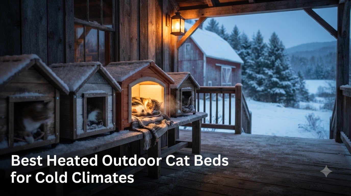Best Heated Outdoor Cat Beds for Cold Climates