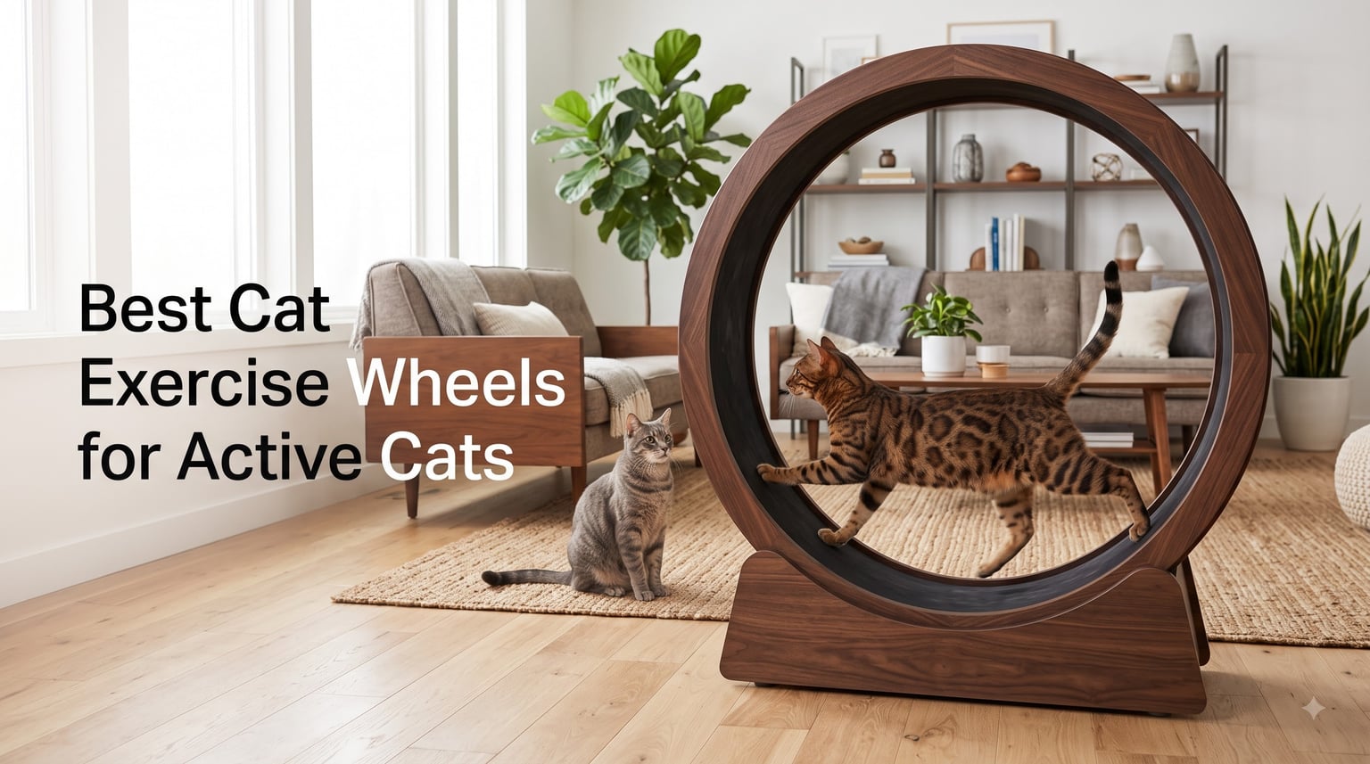 Best Cat Exercise Wheels for Active Cats