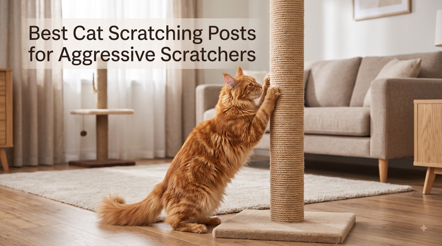 Best Cat Scratching Posts for Aggressive Scratchers