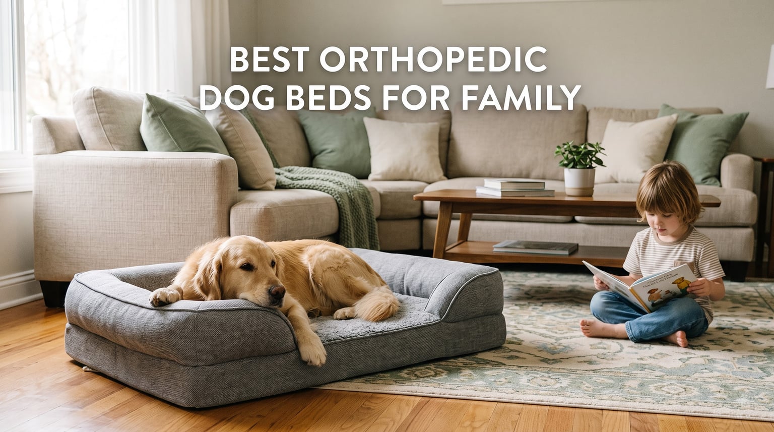 best orthopedic dog beds for family