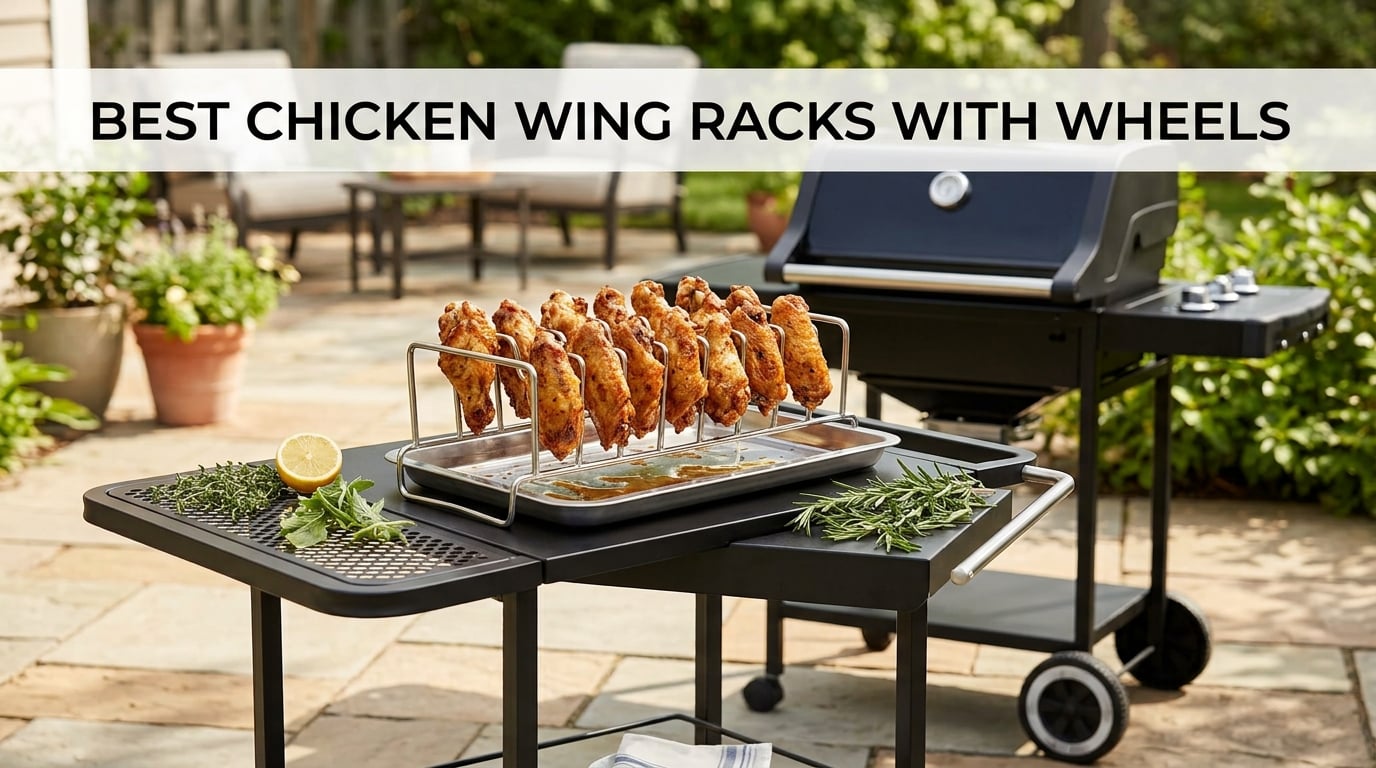 best chicken wing racks with wheels