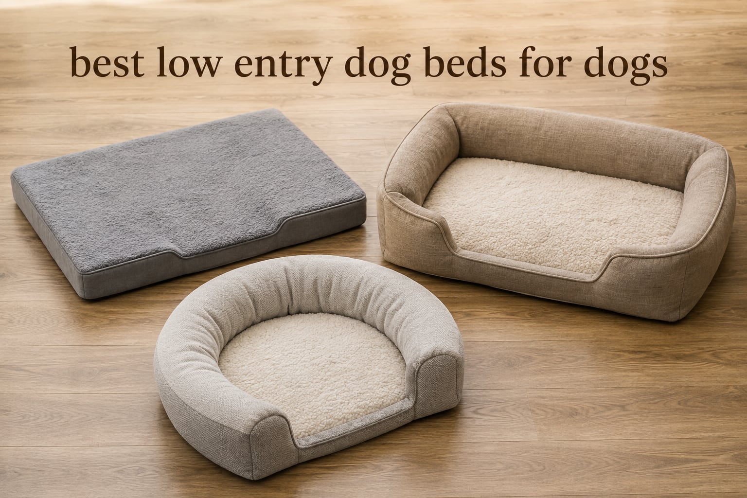 best low entry dog beds for dogs