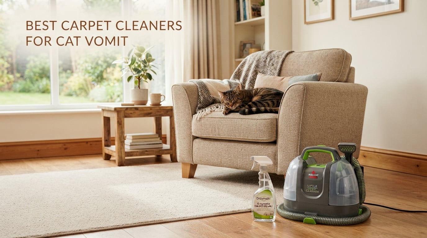 best carpet cleaners for cat vomit