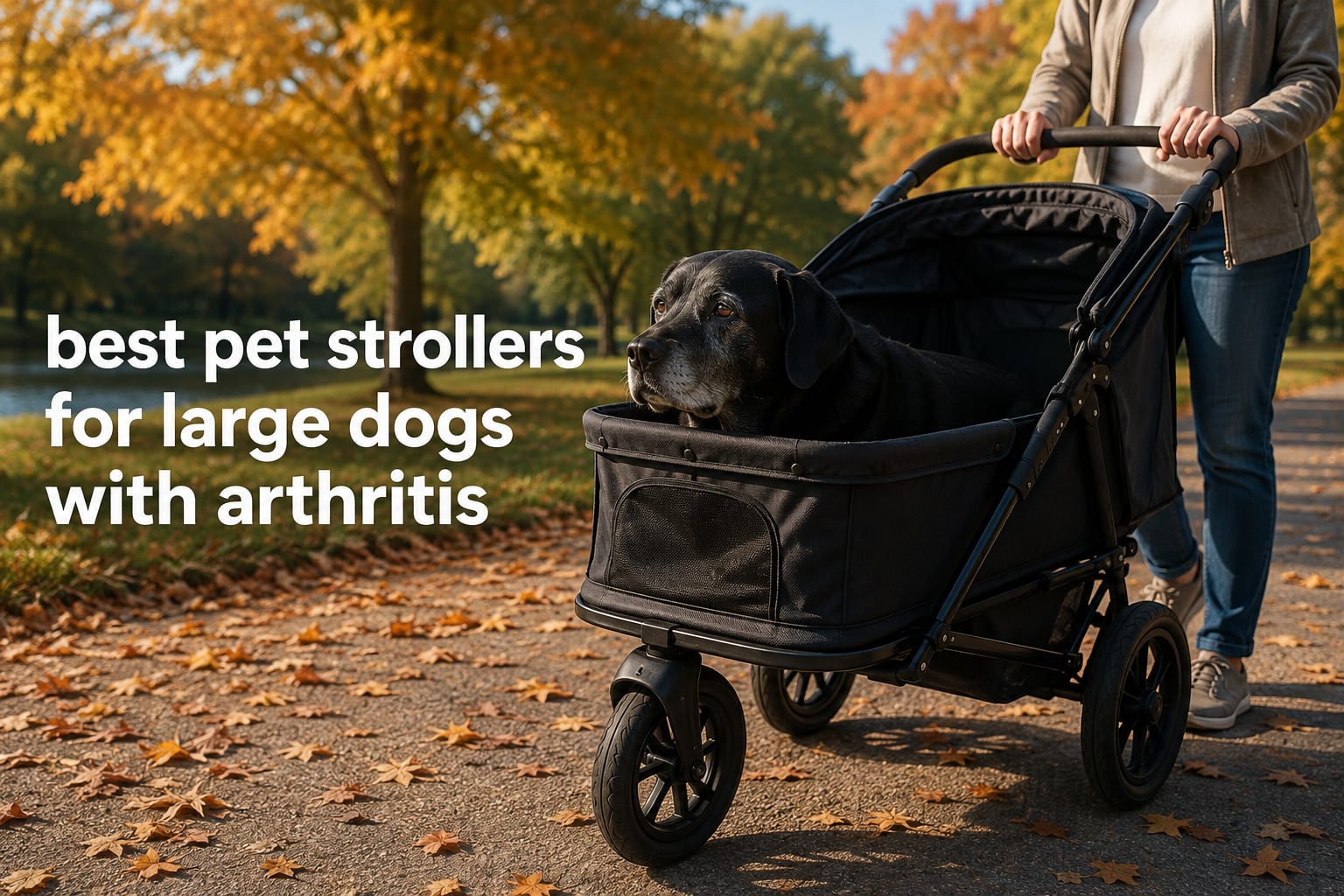 best pet strollers for large dogs with arthritis