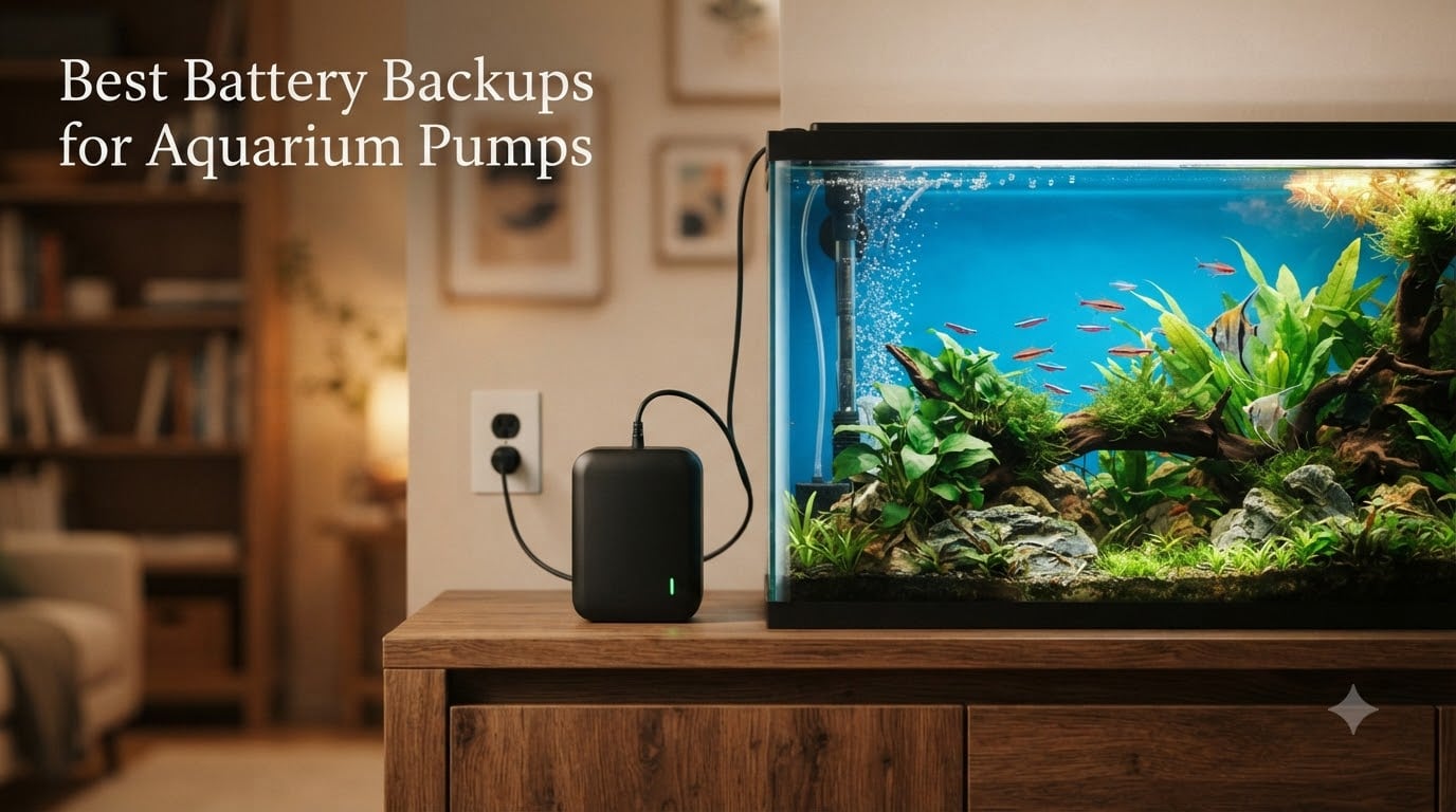 Best Battery Backups for Aquarium Pumps
