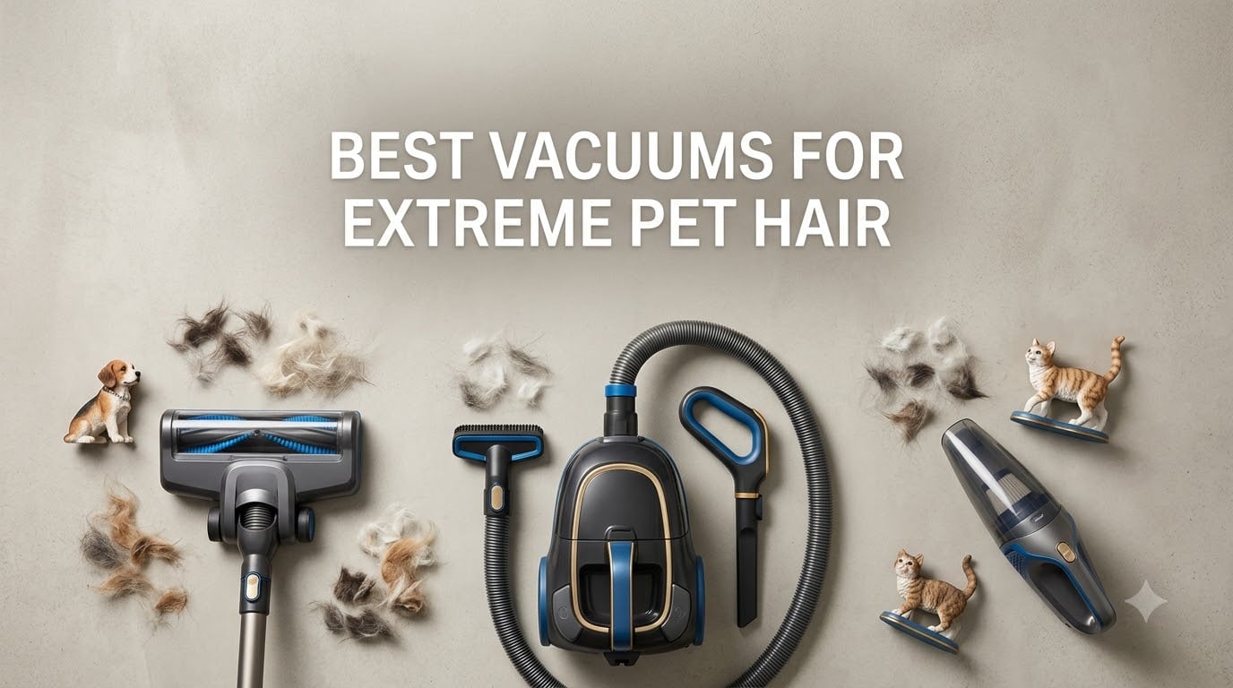 best vacuums for extreme pet hair