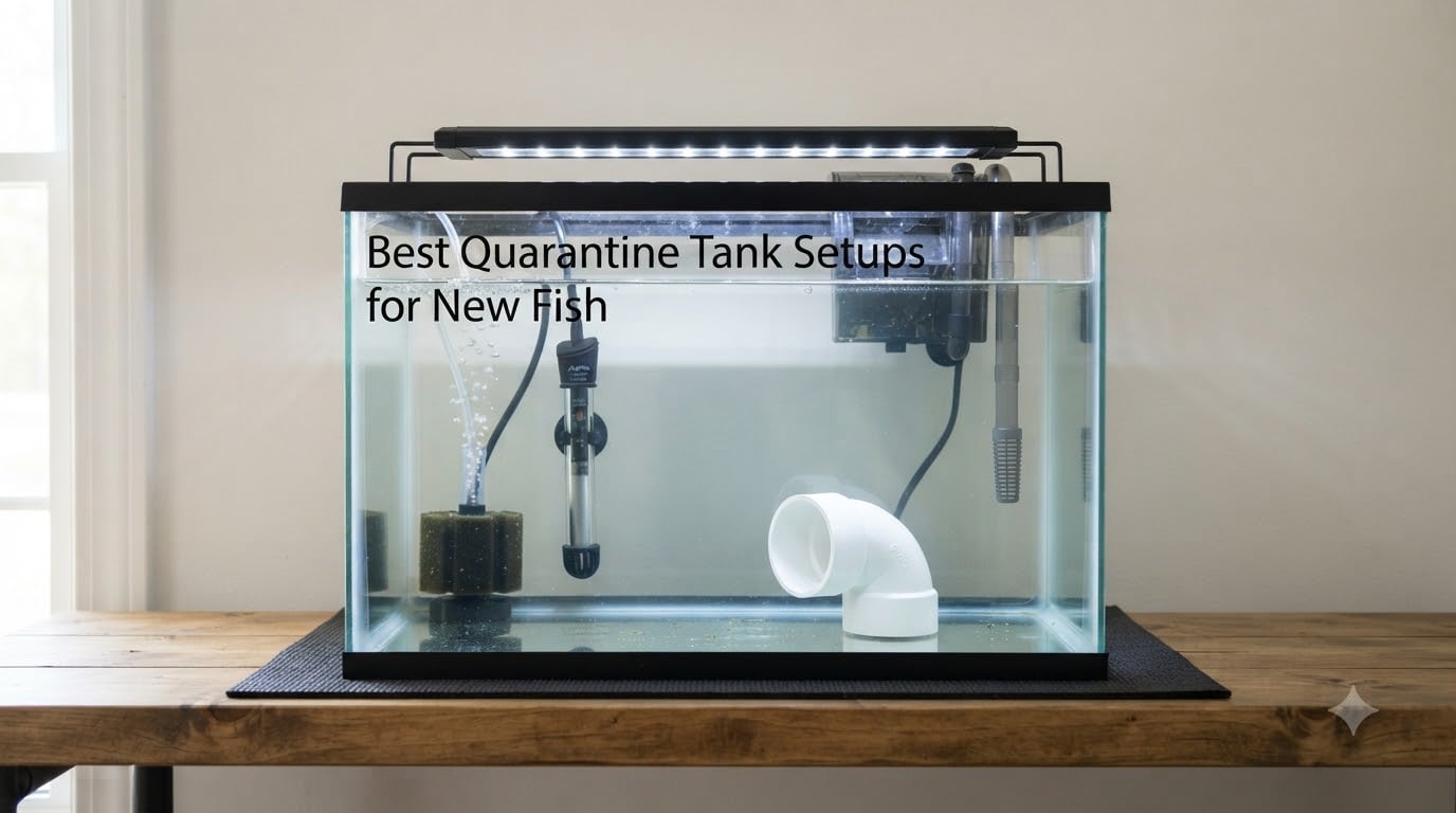 Best Quarantine Tank Setups for New Fish