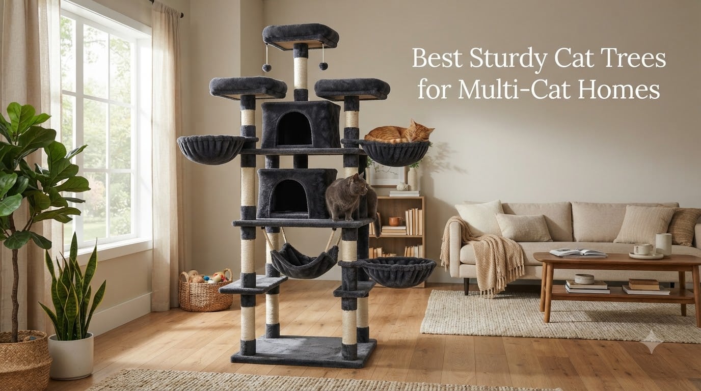Best Sturdy Cat Trees for Multi-Cat Homes