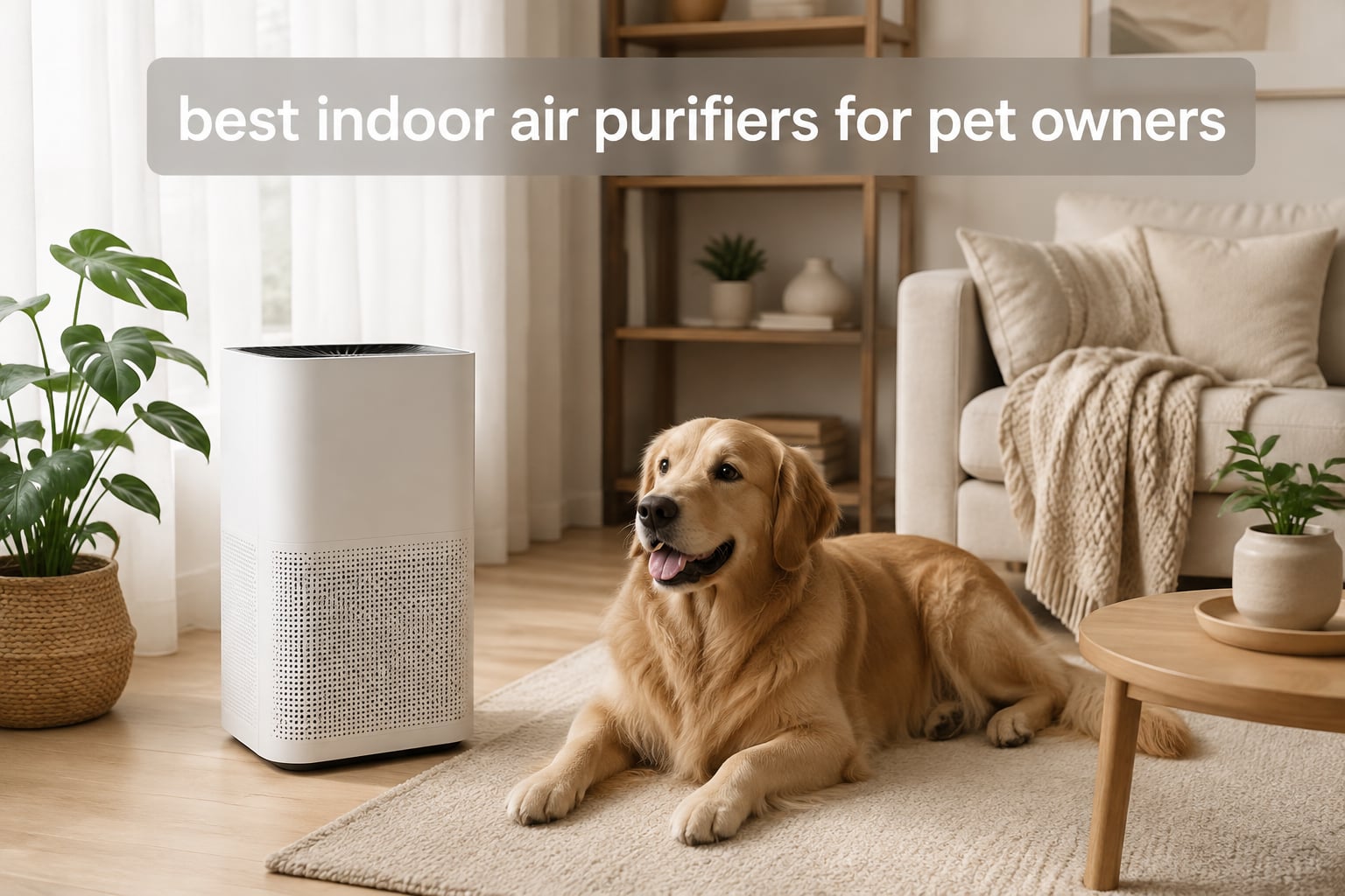 best indoor air purifiers for pet owners