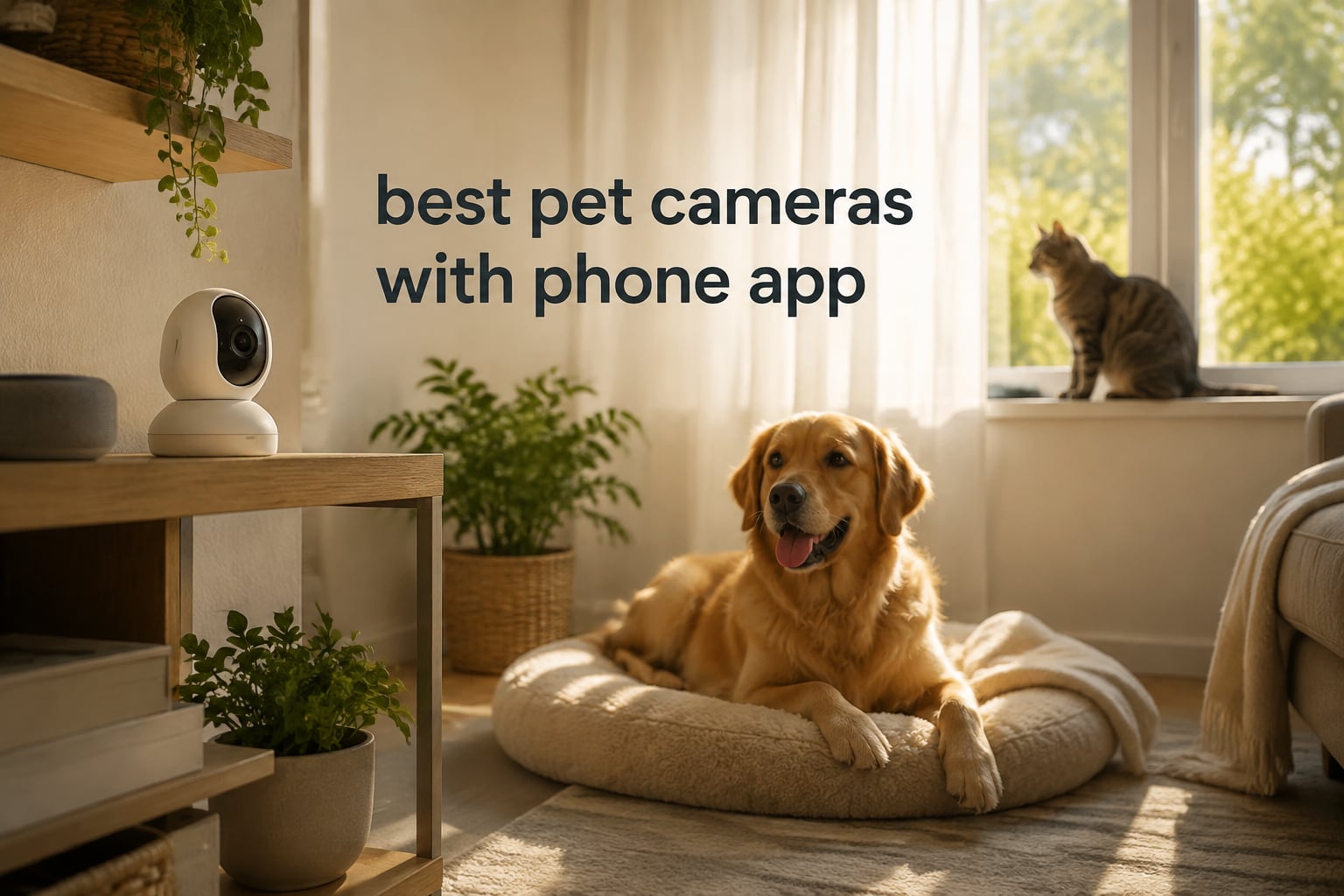 best pet cameras with phone app