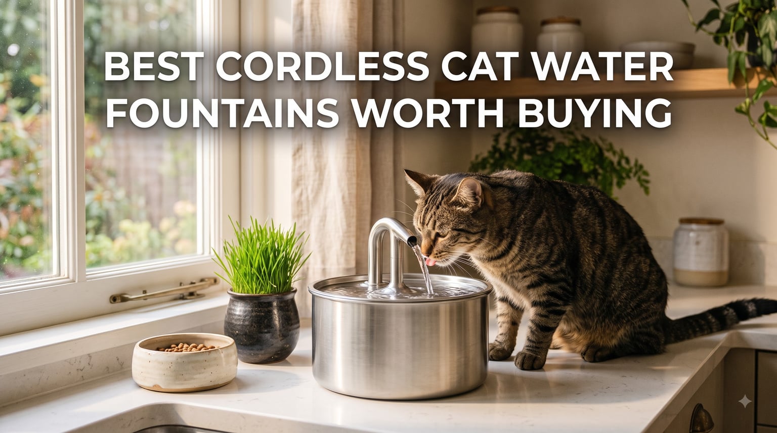 Best Cordless Cat Water Fountains Worth Buying