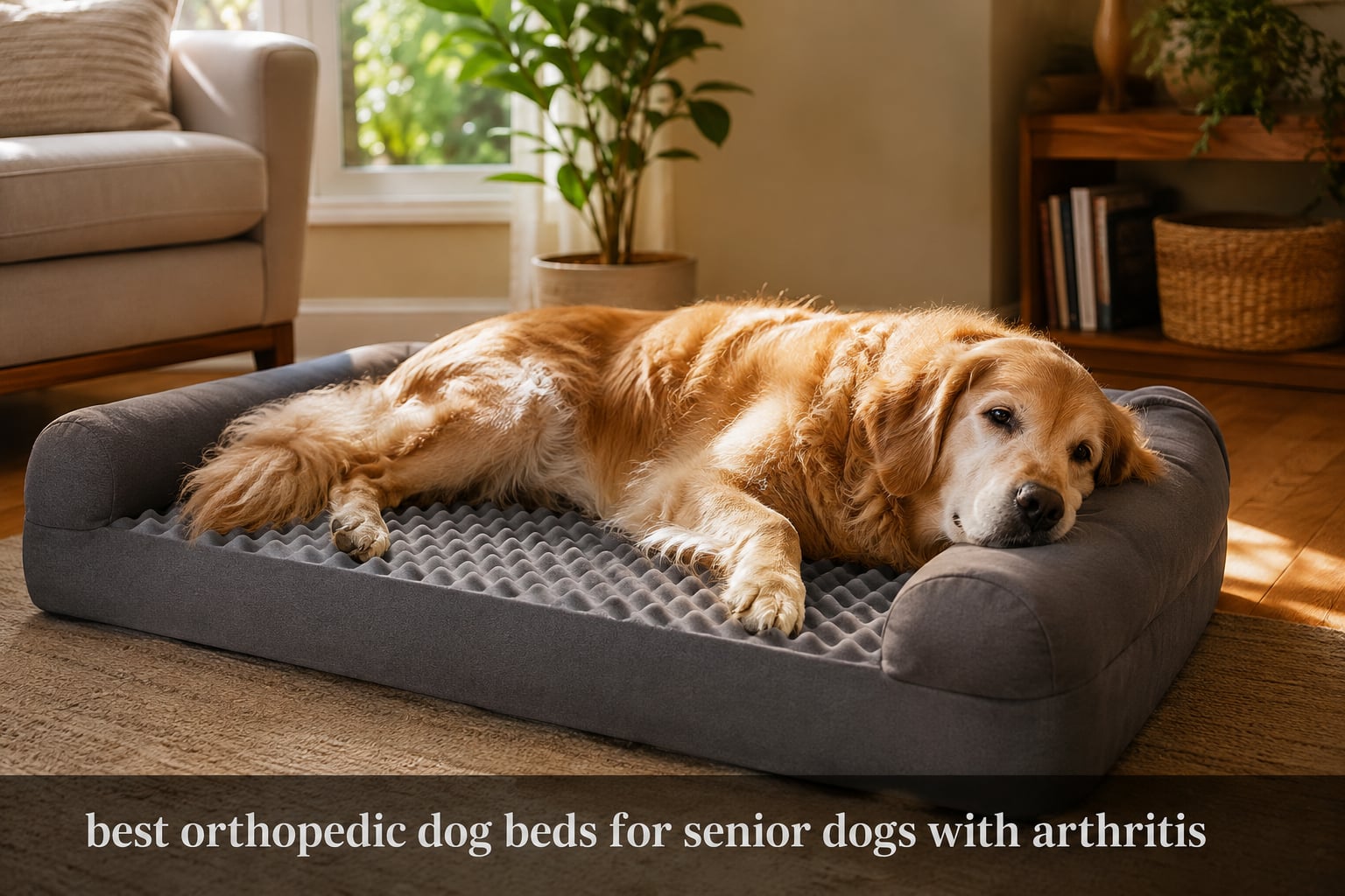 best orthopedic dog beds for senior dogs with arthritis
