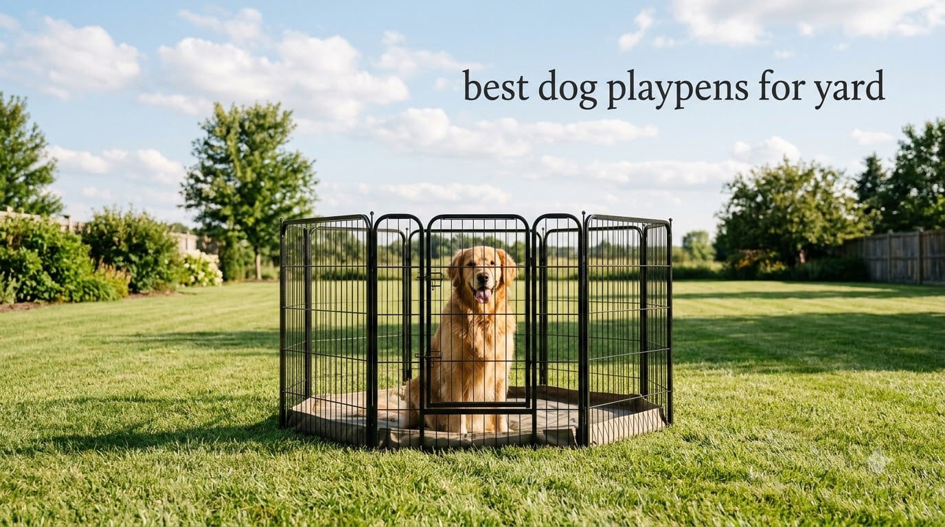 best dog playpens for yard