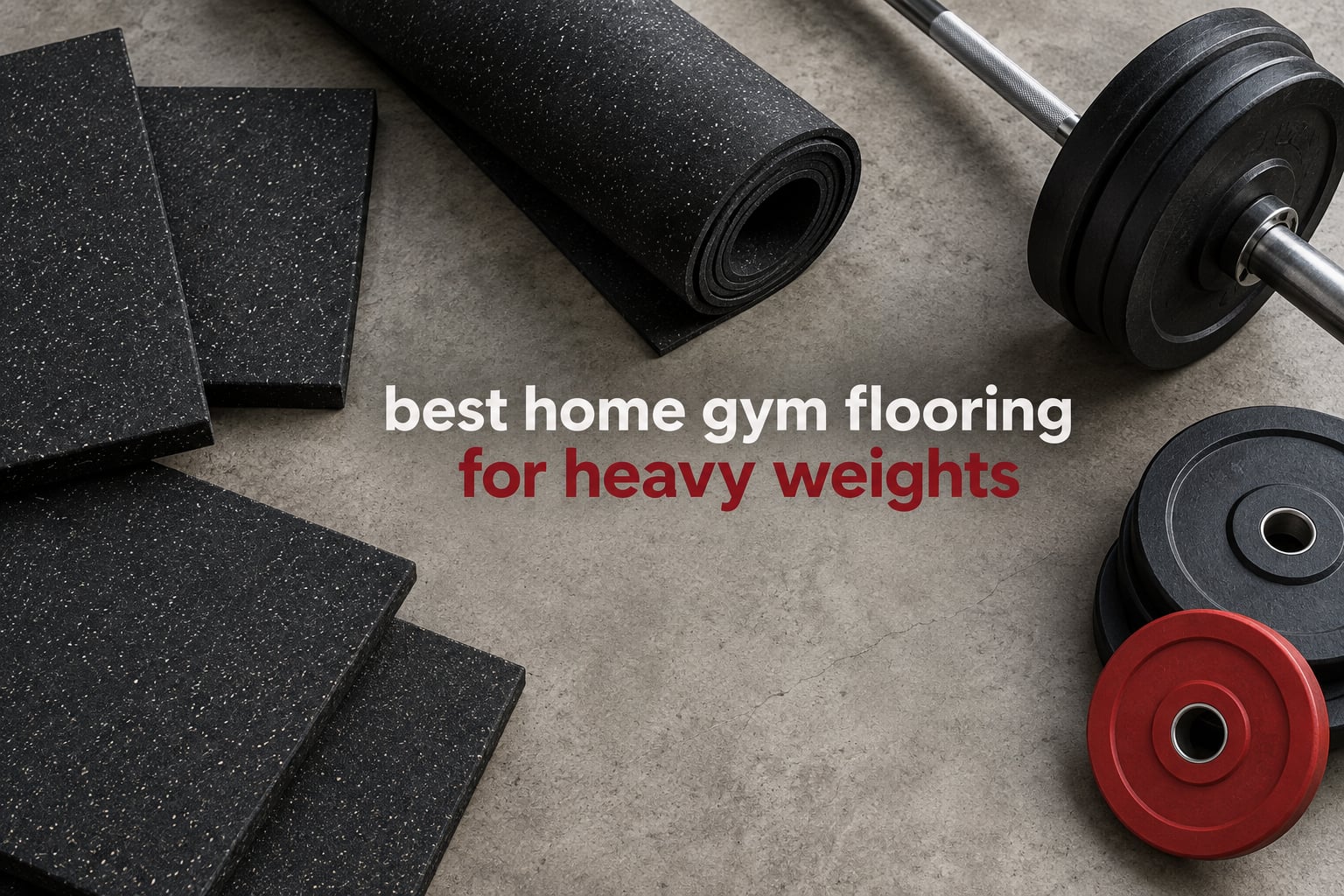 best home gym flooring for heavy weights