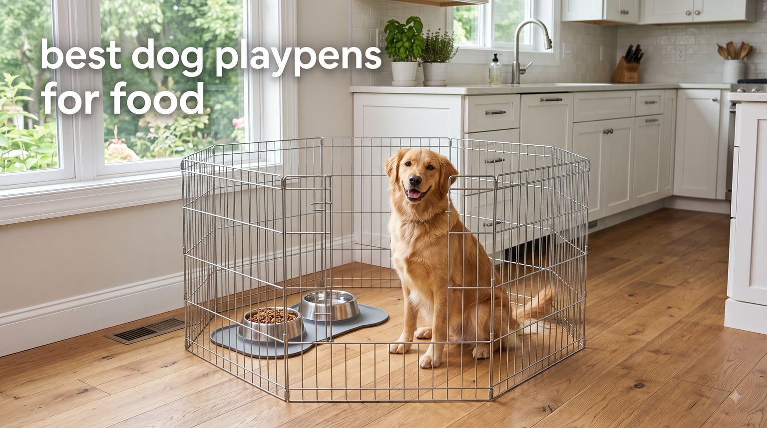 best dog playpens for food