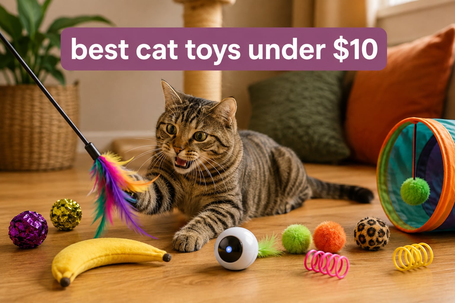 best cat toys under $10
