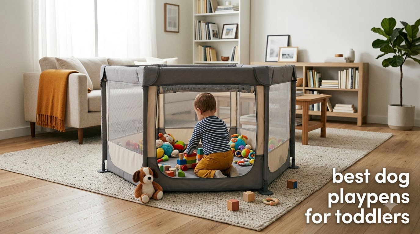 best dog playpens for toddlers