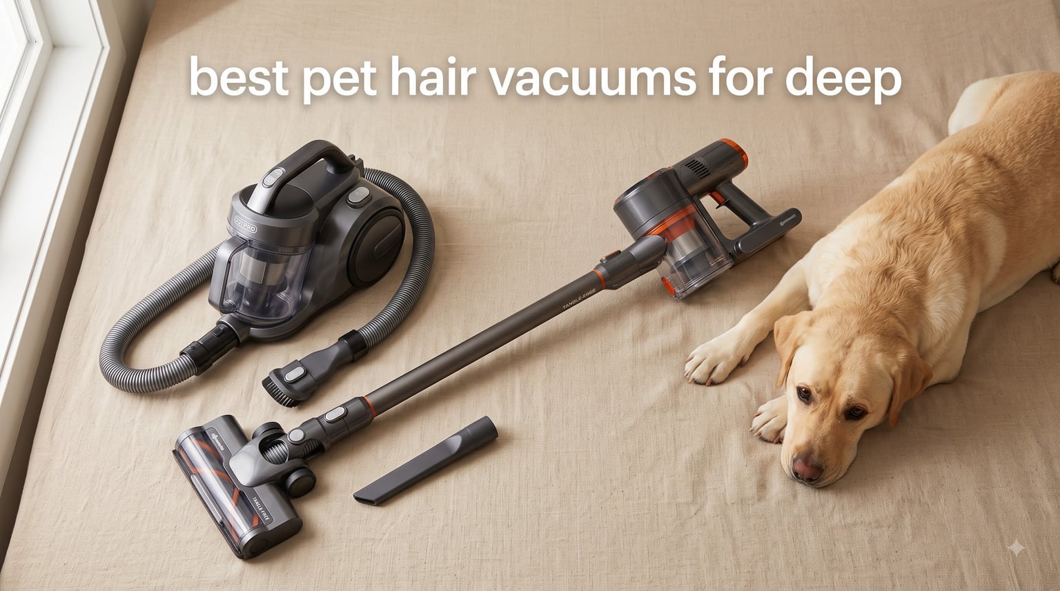 best pet hair vacuums for deep