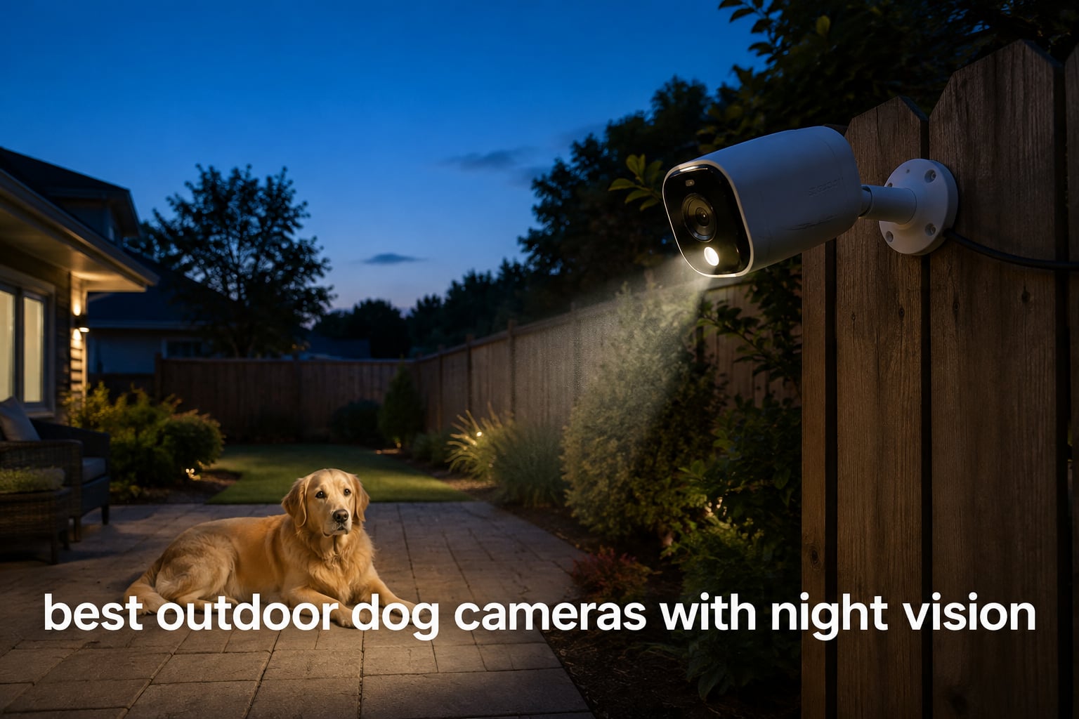 best outdoor dog cameras with night vision