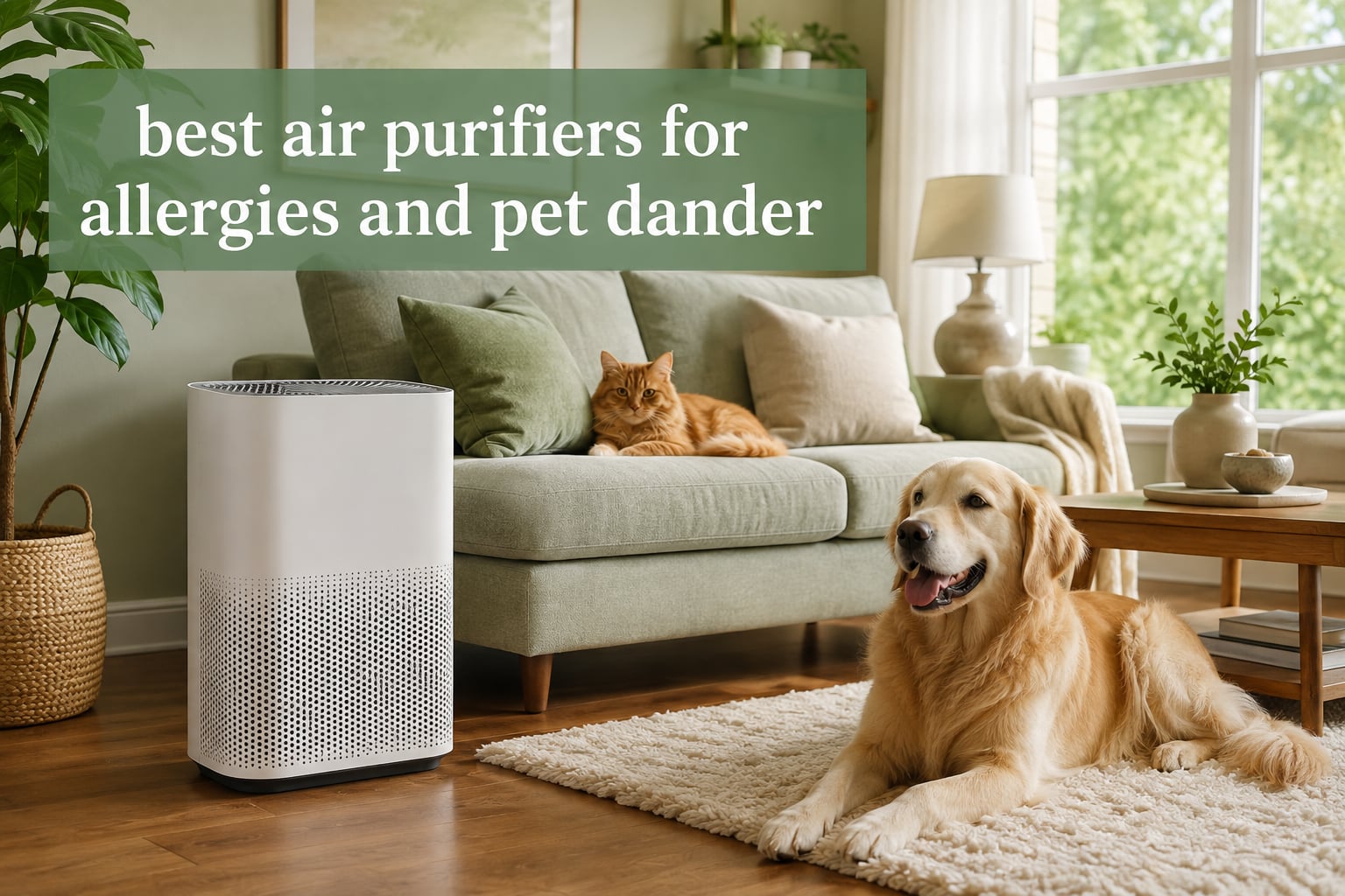 best air purifiers for allergies and pet dander