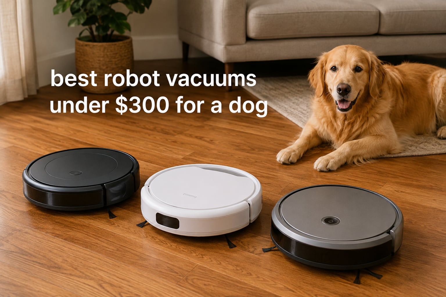 best robot vacuums under $300 for a dog