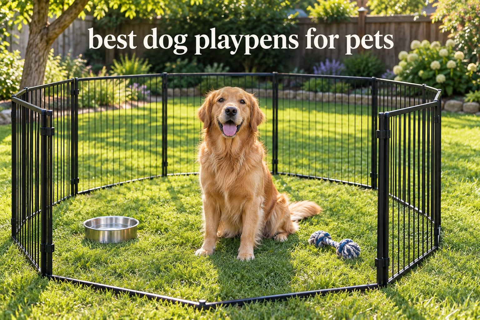 best dog playpens for pets