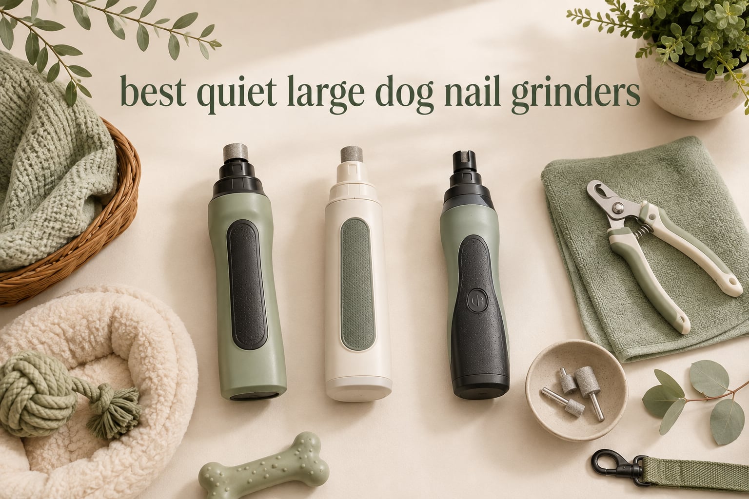 best quiet large dog nail grinders