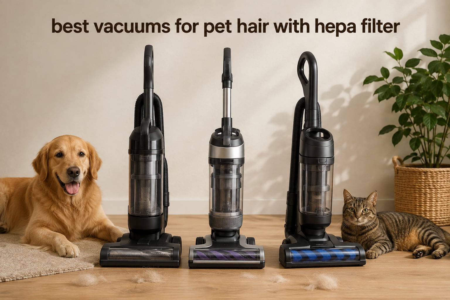 best vacuums for pet hair with hepa filter