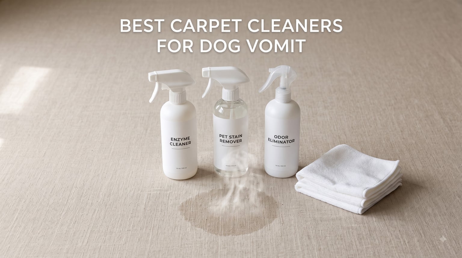 best carpet cleaners for dog vomit