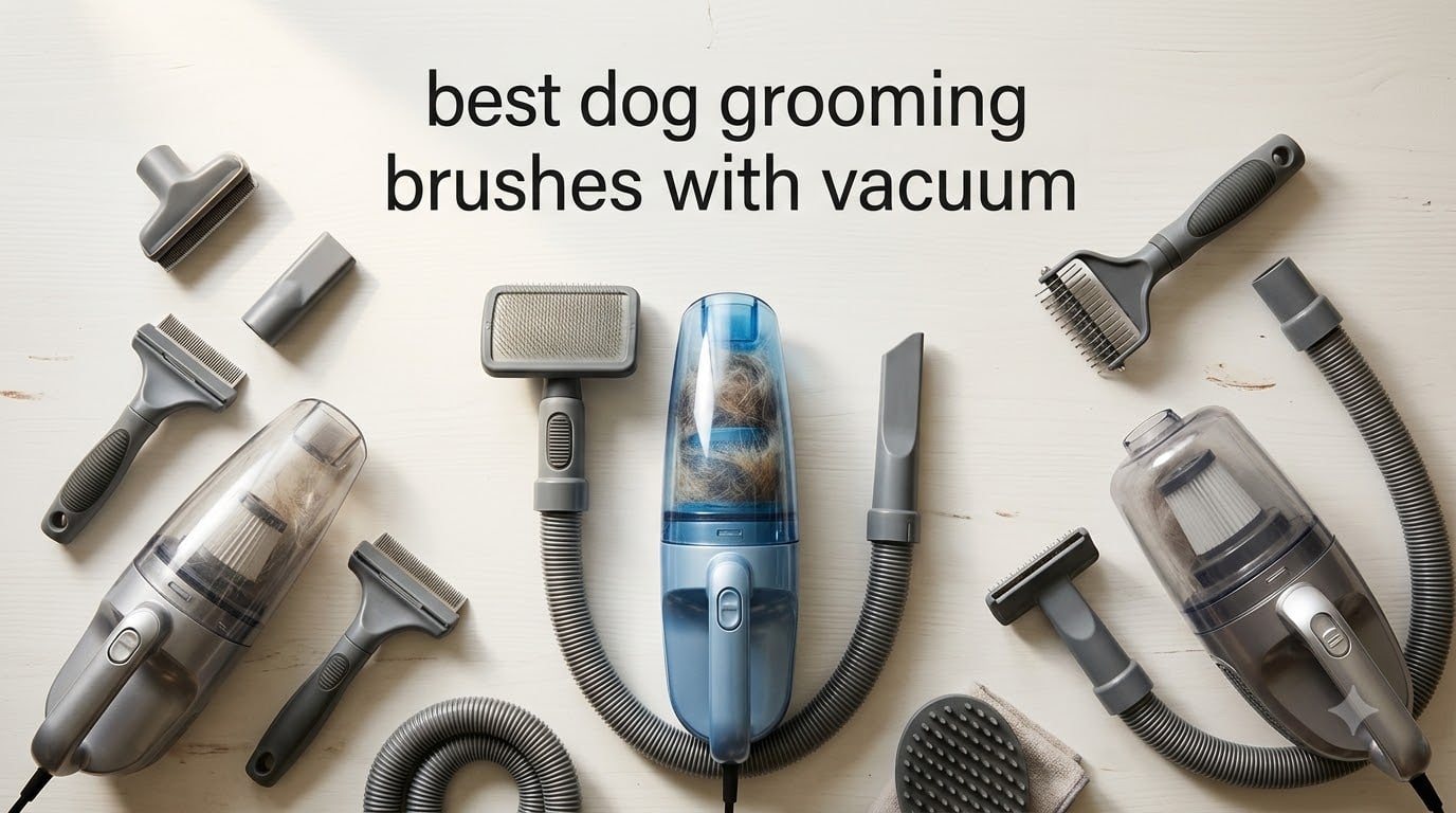 best dog grooming brushes with vacuum