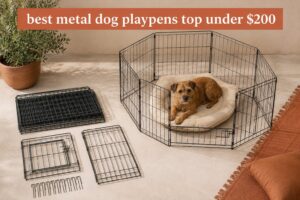 best metal dog playpens top under $200