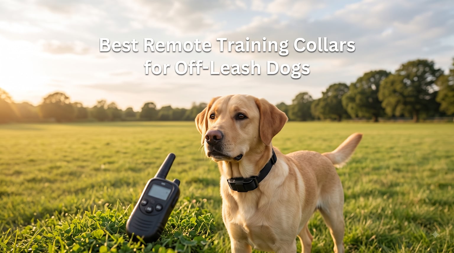 Best Remote Training Collars for Off-Leash Dogs