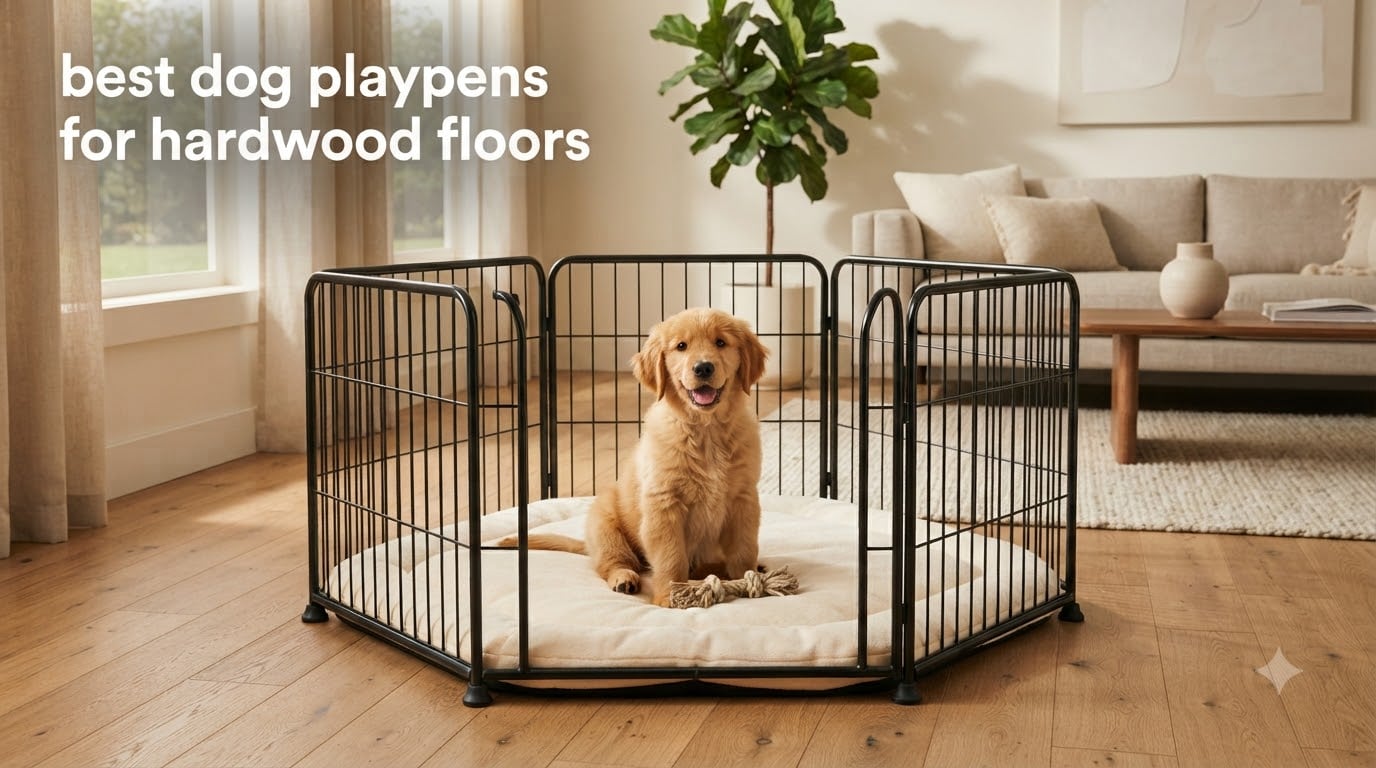 best dog playpens for hardwood floors