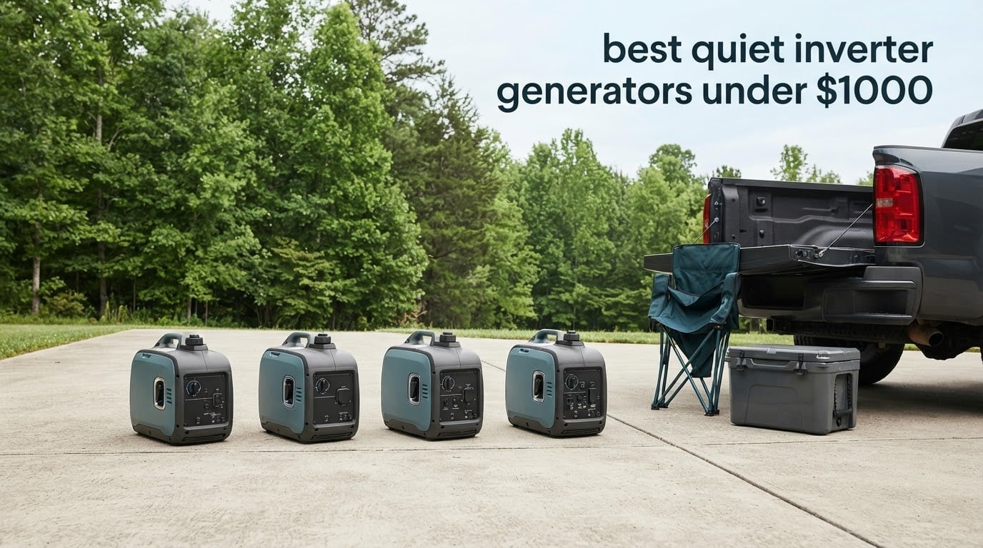 best quiet inverter generators under $1000